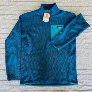 Patagonia R1 Air Zip Neck Fleece Lagom Blue 40245-LMBE Men’s Size Medium